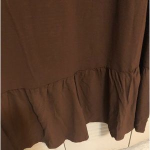 Lovely long brown dress